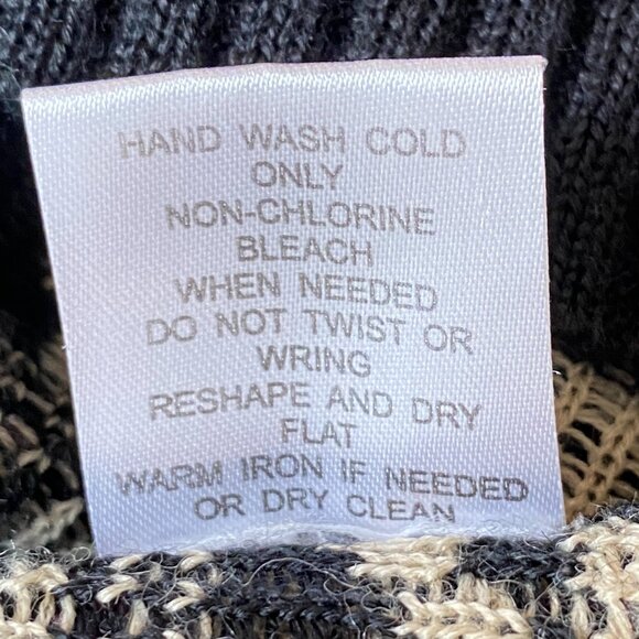 Kerrits Wool Blend Equestrian Sweater Jacquard Horse ¼ Zip Riding Countryside-M - Picture 12 of 13